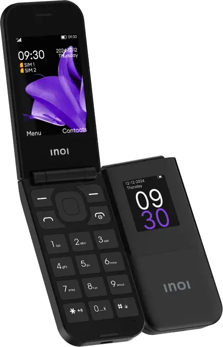 Мобильный телефон Inoi 284 Flip 4G (черный)
