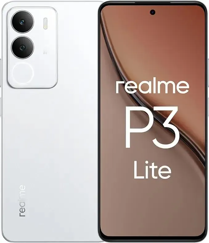 Смартфон Realme P3 Lite 4GB/128GB (белое облако)