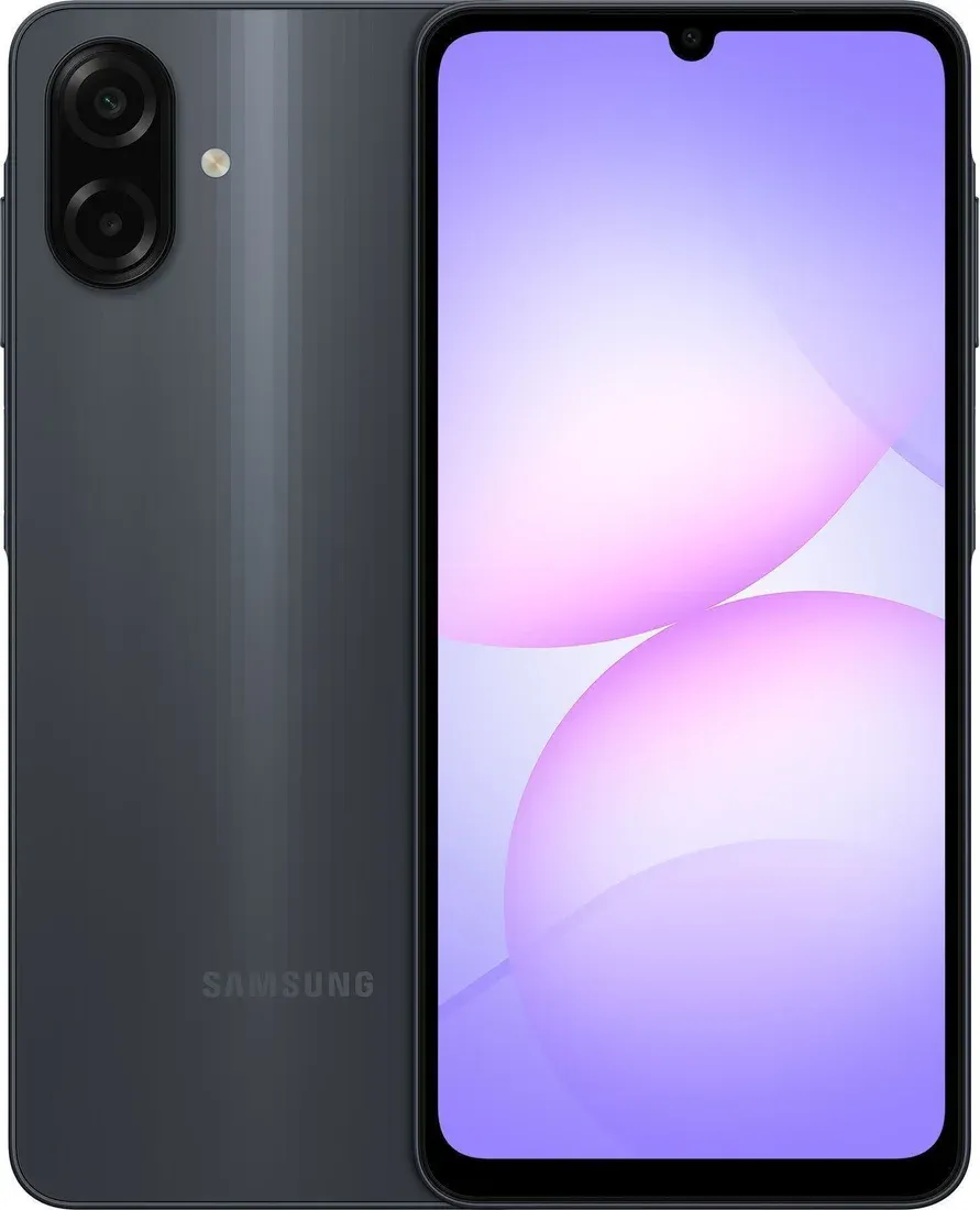 Смартфон Samsung Galaxy A07 4GB/64GB (черный)