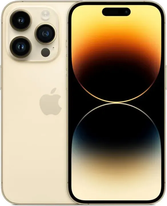 Смартфон восстановленный Apple iPhone 14 Pro 128Gb Rostock грейд А (золото)