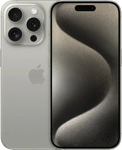 Смартфон восстановленный Apple iPhone 15 Pro 256Gb Rostock грейд В (природный титан)