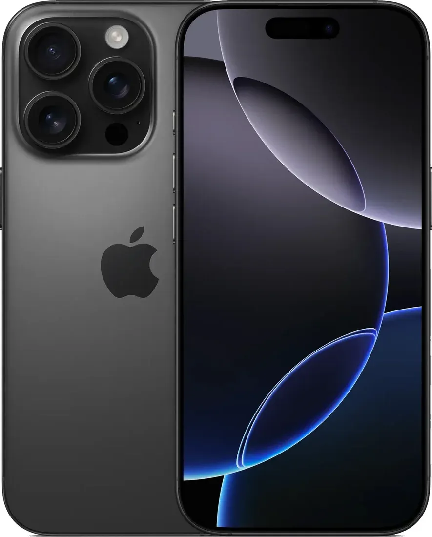 Смартфон Apple iPhone 16 Pro 128GB Dual Sim (черный титан)