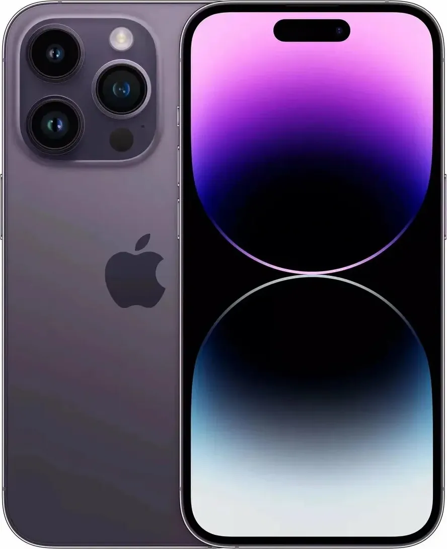 Смартфон восстановленный Apple iPhone 14 Pro 256Gb Rostock грейд В (фиолетовый)