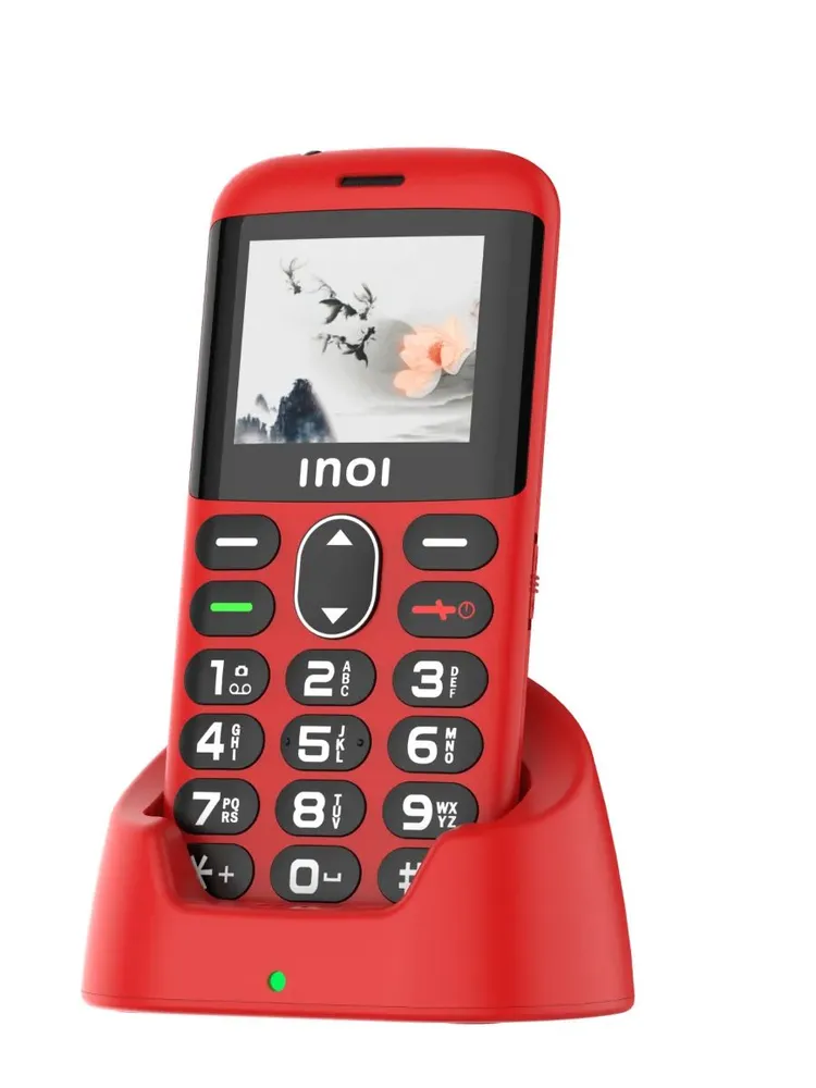 Мобильный телефон Inoi 148 Senior 4G (красный)