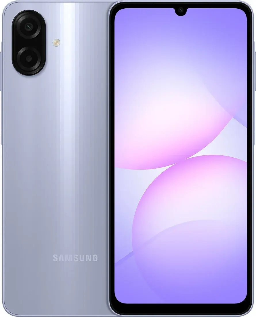 Смартфон Samsung Galaxy A07 4GB/128GB (светло-фиолетовый)